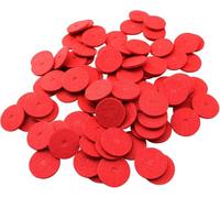 ZYAMY Lot de 100 patins en feutre pour machine à coudre 2,5 x 0,5 x 0,2 cm