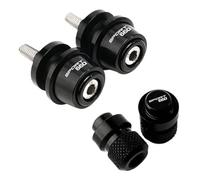 ZYAURA F Bobines de Bras oscillant en Aluminium CNC M8, vis de Support Coulissant, for Tiger Sport 660 Sport660 2021 - 2023 Y(Black-01)