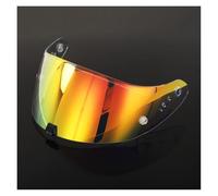 ZYAURA F Convient for Le Casque EXO Scorpion R1/1400/520, Lentille Universelle De Jour Et De Nuit, Anti-poussière Et Coupe-Vent Y(Clear Red)