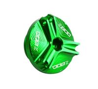 ZYAURA F Couvercle de Bouchon de vidange d'huile Moteur en Aluminium M20 X 2.5 for Kawasaki Z800 Z 800 2012 2013 2014 2015 2016 2017 Y (Size : Green)