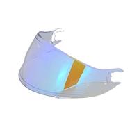 ZYAURA F Visière de Casque Spartan for Shark D Skwal d-skwal 2, Visage Complet de Remplacement, lentille, Accessoires, Pare-Brise Y (Color : Revo Blue)