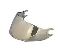 ZYAURA F Visière de Casque Spartan for Shark D Skwal d-skwal 2, Visage Complet de Remplacement, lentille, Accessoires, Pare-Brise Y (Color : Revo Silver)