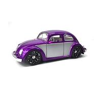 ZYAURA pour: 1:24 1959 Volkswagen Beetle Haute Simulation Voiture De Moulage sous Pression en Alliage De Métal Modèle De Voiture Jouet