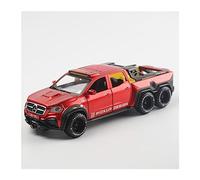 ZYAURA pour:Mercedes-Benz Classe X 6 * 6 Pick-up 1:28 Modèle De Véhicule Tout-Terrain Simulation Son Et Lumière(C)