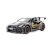 ZYAURA pour: Modèle De Voiture en Alliage Moulé sous Pression 1:24 Miniature Nissan GTR R35 Véhicule en Métal pour Enfants(A)