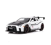 ZYAURA pour: Modèle De Voiture en Alliage Moulé sous Pression 1:24 Miniature Nissan GTR R35 Véhicule en Métal pour Enfants(C)