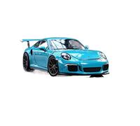 ZYAURA pour: Porsche 911 GT3 RS Modèle De Voiture en Alliage Bleu 1:24 Modèle De Moulage sous Pression De Voiture De Simulation