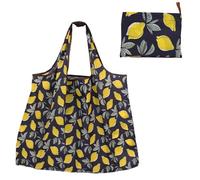 ZYAYNG 5Pcs Foldable Large Shopping Bag Washable Reusable Easy To Carry Capacity Handbags Pour Shopping(Color 20)