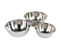 ZYAYNG Bol MéLangeur En Acier Inoxydable 3Pcs Gourmet Bowl Set Multifunctional Stainless Steel Mixing 900ml+1600ml+2050ml for Kitchen/Baking/Prepping/Cooking Pour La Cuisine