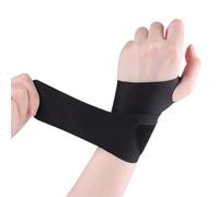 ZYAYNG Bracelets De Sport 1Pcs Ultra Thin and Breathable Wrist Guard Fitness Sports Wrap Pressure Protection for Wrists Wrist Sprain Tendon Sheath Sheath pour Le Sport(Black)