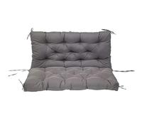 ZYAYNG Coussins De Banc Chaise Suspendue imperméable de Jardin extérieur, Long Coussin de Chaise d'intérieur, Meubles décoratifs pour Jardin(Dark Grey,100X100X10CM)