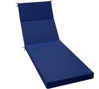 ZYAYNG Coussins De Banc Coussins de Chaise Longue d'extérieur, Coussin de Chaise Longue, Coussins de Patio for Meubles d'extérieur, Piscine de pelouse étanche pour Jardin(Dark Blue)