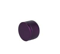 ZYAYNG Pots à Bougies Lot de 12 Pots à Bougies Ronds avec Couvercle, récipients Portables for échantillons pour Bougie(Color12)