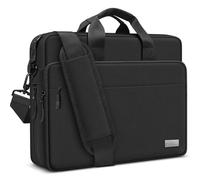 ZYB Grand Capacité Sacoche Ordinateur 17-17.3 Pouces,Étanche Sacoche PC Portable 17 Pouces Housse Protection Sac à Bandoulière Pochette pour 17-17.3" Notebook/Lenovo/HP/Dell/Acer/MSI/ASUS etc -Noir