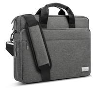 ZYB Grande sacoche pour ordinateur portable 17" 17,3" - Étanche - Pour ordinateur portable Lenovo HP Dell ASUS MSI Acer Samsung etc 17-17,3" - Gris