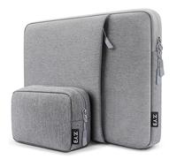 ZYB Housse 12,3-13 Pouces Ordinateur Portable Pochette, Housse pour MacBook Air 13.6 Pouces M4 M3 M2 2025-2022, MacBook Air 13 M1 2020-2018, MacBook Pro 13 M1 2022-2016, 12,3 Surface Pro Sacoche-Gris