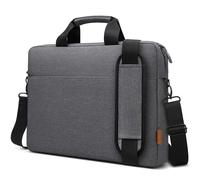 ZYB Sacoche Ordinateur Portable 15.6-16 Pouces,Imperméable Housse Ordinateur 15.6-16 Pouces Pochette pour 15"-16" PC Ordi MacBook/Dell/Lenovo/Acer/HP/MSI/ASUS Sac à Bandoulière Serviette-Gris Foncé