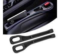 ZYBAOF Lot de 2 Combleurs D'espace pour BMW i3 i3s I01 I i4 (G26) 2013-2024, Remplissage de Siège Intérieur Empêche Les Objets de Tomber Accessoires D'intérieur,Black