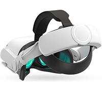 ZYBER Sangle de tête avec Batterie pour Oculus Quest 2, Sangle de tête Elite de Rechange 6000 mAh Compatible avec Les Accessoires Meta Quest 2, Casque de réalité virtuelle