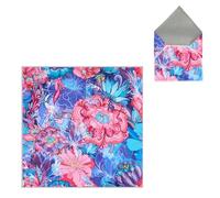 ZYBSLCSY Sac à Cosmétiques en Tissu Adhésif, Rangement Pratique, Tri Facile des Cosmétiques, Matériau De Qualité (13.8" X 13.8",Superbe)
