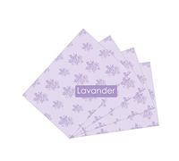 ZYBUX - Revêtement de tiroir parfumé - Parfum pour tiroirs, étagères, armoires, commodes, placards | 4 feuilles - 43 cm x 58 cm (lavande)