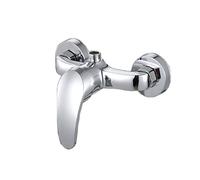 ZYCDP Robinet Baignoire, Douche Robinet Baignoire, Robinet Salle Bain Baignoire, Laiton,Chaud Et Froid Céramique Mitigeur Douche Entraxe,ChromeA
