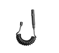 ZYCHSJXA Douchette de Toilette, Bidet, pommeau de douchette portatif, kit sanitaire, Embout de Robinet de Douche (Noir)