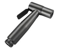 ZYCHSJXA Douchette WC pressurisée Gris Anthracite, Bidet autonettoyant Portable pour Femme, Fixation Murale, Accessoire Robinet (Pistolet Unique)
