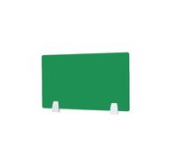 ZYCHSJXA Séparateurs de Bureau en PVC, Panneaux de confidentialité Amovibles avec Fixation par Pince, Longueurs 40/70/120 cm, Couleur Verte, idéaux pour la Maison ou Une bibliothèque 50x35.