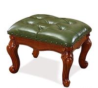 ZYCSKTL Tabouret Ottoman Tabouret Bas Carré De Table Basse De Salon De Style Européen, Tabouret De Canapé À La Maison, Tabouret À Langer De Chaussure De Porche, Portant 150 Kg