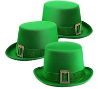 ZYDNANYANG Kit d'accessoires pour la Saint Patrick, ensemble de perles vertes trèfle, décorations de fête irlandaises pour la journée irlandaise, vacances, festival, défilé, carnaval, M, Plastique