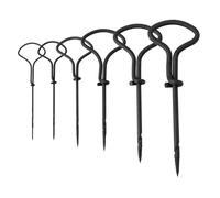 ZYDYRX Lot de 6 Foret Châtaignier vrilles Manuelles vrille pour Châtaigne Noir Jeu Forets en Châtaignier pour L'artisanat 1.5mm 2mm 3mm 4mm 5mm 6mm