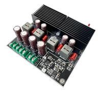 Zyeatary Carte D'Amplificateur Stéréo SAMP-200 HiFi Dual Core TPA3255 2 Canaux 600 W + 600 W Amplificateur de Puissance Numérique Classe D TL072 OP AMP