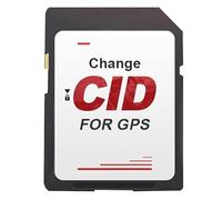 Zyeatary Carte mémoire Carte SD compatible avec navigation, écriture de codes, changement à grande vitesse Navigation CID Carte GPS une seule fois (16G)