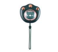 Zyeatary Chauffe-mains portable 2400 mAh Banque d'énergie de charge USB Mini Chauffe-mains rechargeable pour l'hiver Randonnée en plein air Vert