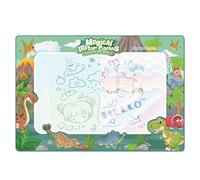 Zyeatary Tapis d'eau réutilisable pour enfants, jouet pour dessiner, coloriage sans désordre avec le monde animal,