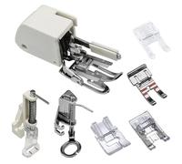 ZYEFGMFRQ Kit de 7 Pieds presseurs à encliqueter, mm, Alimentation régulière, for Machines Coudre Singer et Brother. Accessoires