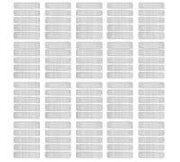 ZYEKIU 100 Pcs Reparation Moustiquaire Patchs, Kit de Réparation D'écran de Fenêtre Ultra Adhésif et Imperméable à L'eau, Window Screen Patches Repair Kit Pour Fenêtre Porte Trou Moustiquaire(Gris)