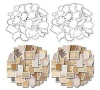 ZYEKIU 170 Stickers Gommettes Autocollantes Sticker, Autocollants en Papier, Carnet de Notes Autocollants de Gribouillis pour Enfants et Adultes Téléphone la tasse Le coffre