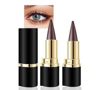 ZYEKIU 2 Pièces Maquillage Femme Professional Makeup Eyeliner, Matte Quick Dry Eyeliner, Crayon Yeux Waterproof, Eyeliner Couleur Intense, Facile Précise Eye Liner Allday Tenue (Brun)