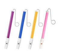 ZYEKIU 4 Pièce Sifflet à Glissière en Plastique avec Barres Coulissantes, Slide Whistle Instrument pour Garçons Et Filles Pratiquer La Musique, Flûte Coulissante Instrument de Musique Professionnel