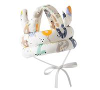 ZYEKIU Casque Enfant Casque Bebe Antichoc Protection Protege Tete Bebe Chute Sécurité 360°Anti Choc pour Bébés Infantile Tête de Protection, Réglable Chapeau Coton pour Bébés Anti Choc 0 à 4 Ans