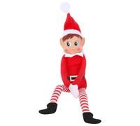 ZYEKIU Lutin Farceur de Noel Ornements Mignons, Elf on The Shelf Doux et Peut être Façonné à Volonté, Lutin Farceur Geeignet für Weihnachtsbaum Party Dekorationen und Geschenke (Elvie Fille)
