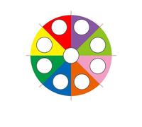 ZYFHYU Parachute de Jeu Arc-en-Ciel, Jeux de Plein air, Parachute Amusant for Tente, activités coopératives de Team Building, Tente de Jeu Multicolore pour Jeux Extérieur Activité(4M Parachute)