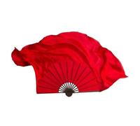 ZYFHYU Une Paire de voiles d'éventail for Danse Orientale, Accessoire de Performance, Double Face, Extra Long pour La Danse du Ventre(Color 9,1pcs Right 1pcs Left)