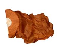 ZYFHYU Voile éventail for Danse du Ventre, éventail en Soie de 180 cm de Long, for Spectacle sur scène, 1 pièce pour La Danse du Ventre(Color 10,1PC 120x90cm Right)