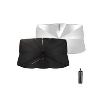 ZYFKJQ Parapluie Pare Soleil Voiture pour Tesla Model 3 Model X Model Y Model S, Pliable Pare-Soleil Parapluie Voiture Protection UV & Blocage de Chaleur,80cm x140cm