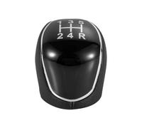 Zyfto Couvercle de pommeau de vitesse Pommeau de levier pour vitesses 5/6rapports pour Ford pour Mondeo 4,pour Mk4,pour Focus, S-Max,C-Max,pour Kuga et pour Galaxy(Noir,5Speed)