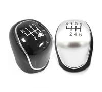 Zyfto Couvercle de pommeau de vitesse Pommeau de levier pour vitesses à 6 rapports pour Ford pour Mondeo, S-Max pour Mk4, C-Max, pour Focus Mk2 pour Kuga(6speed-1 pcs black)