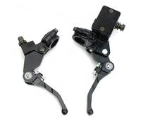 Zyfto Ensemble de leviers d'embrayage et de frein pour moto Levier de frein et d'embrayage pliable 22mm pour quad/pour moto tout-terrain pour Apollo 125 (CRF KLX TTR 50-250 cm3)(One pair New)